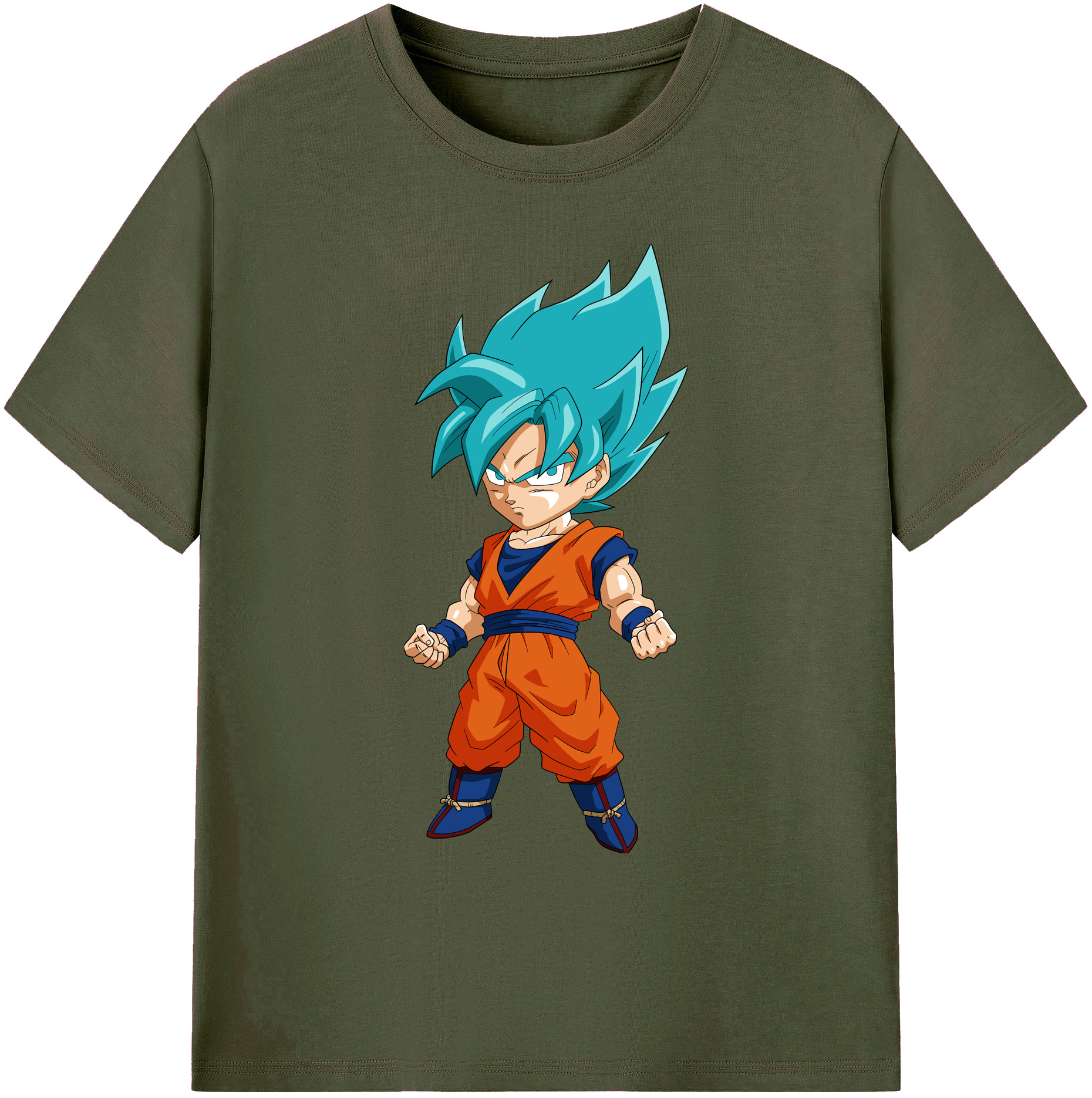 （画像用） ドラゴンボール 孫 悟飯（そんごはん）DRAGON BALL Son Gohan 綿100％ メンズ半袖Tシャツ｜肌触りやわらか＆通気性